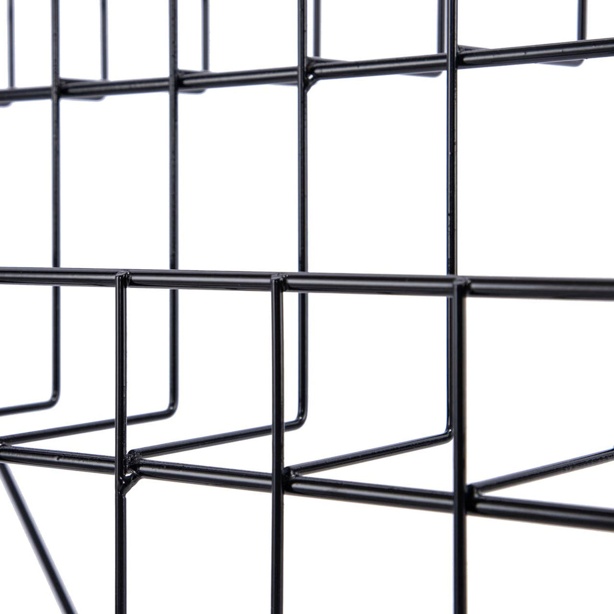 Black Floor-Standing Wire Rack - 46''H x 26 1/2''W x 31''D
