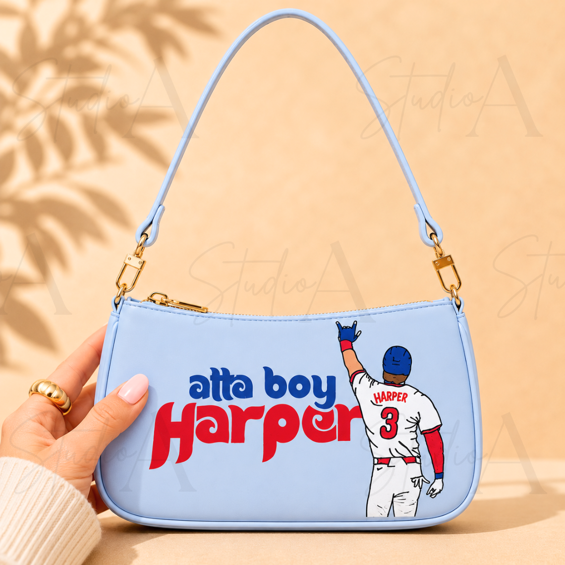 Philadelphia Phillies Atta Boy Harper Leather Purse