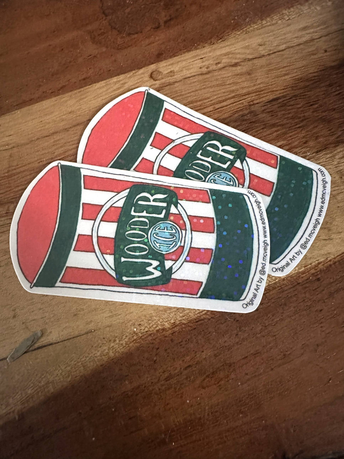 Philly Wooder Ice Sticker, Water Ice Cup Decal, Philadelphia