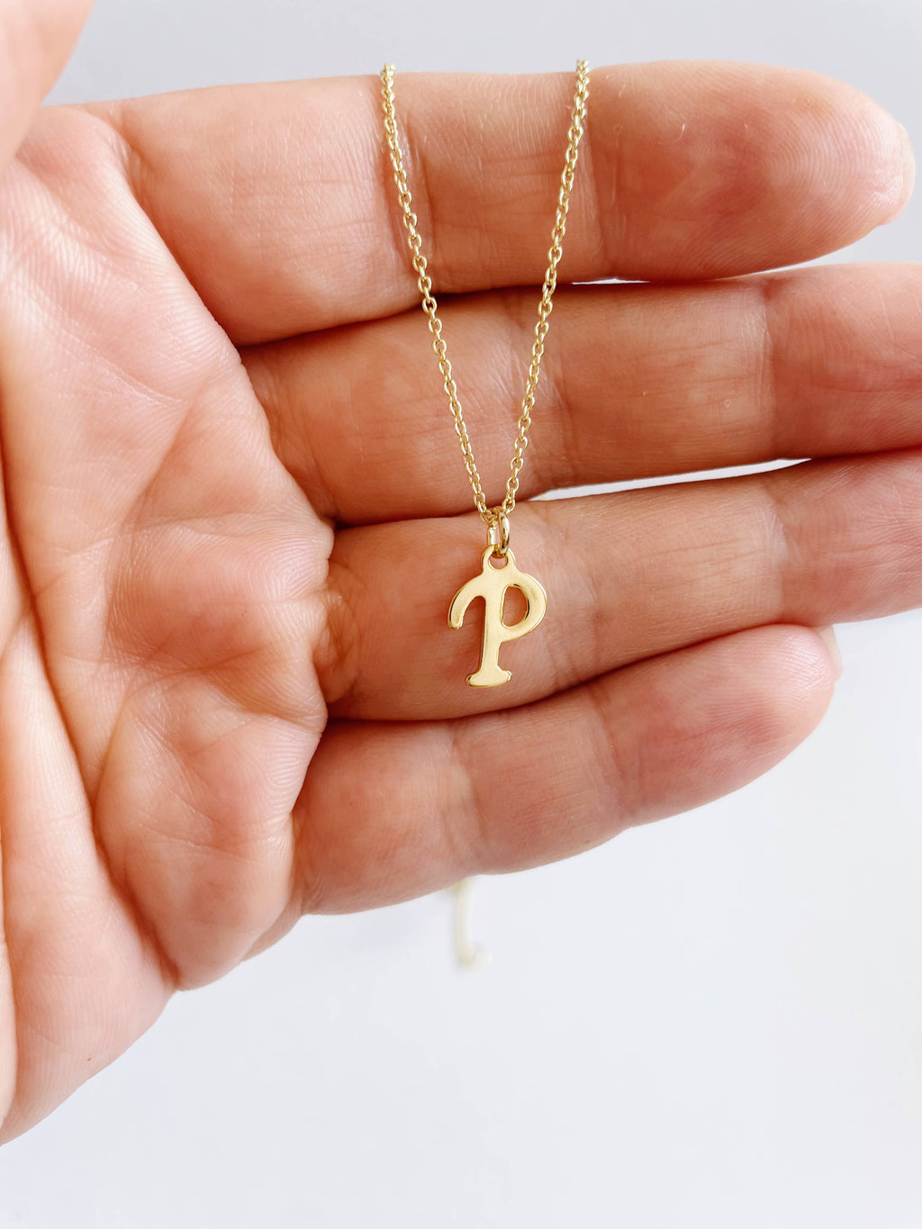 Phillies Necklace ~ Gold Plated Stainless Steel