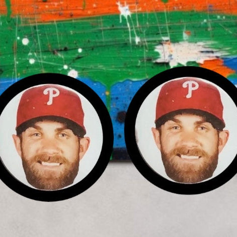 Bryce Harper Stud Earrings