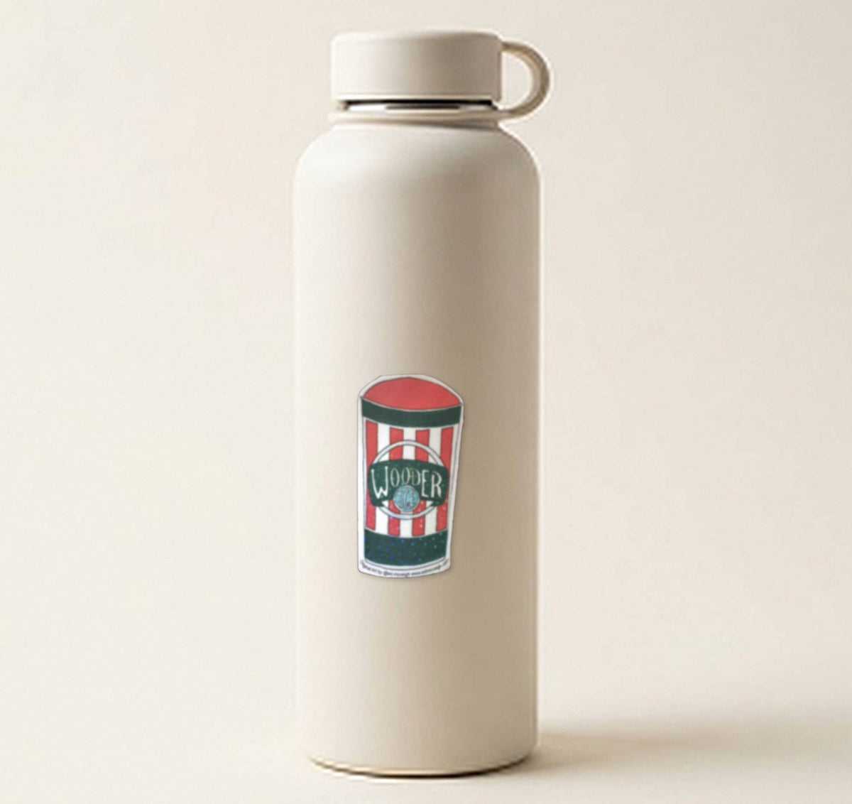 Philly Wooder Ice Sticker, Water Ice Cup Decal, Philadelphia