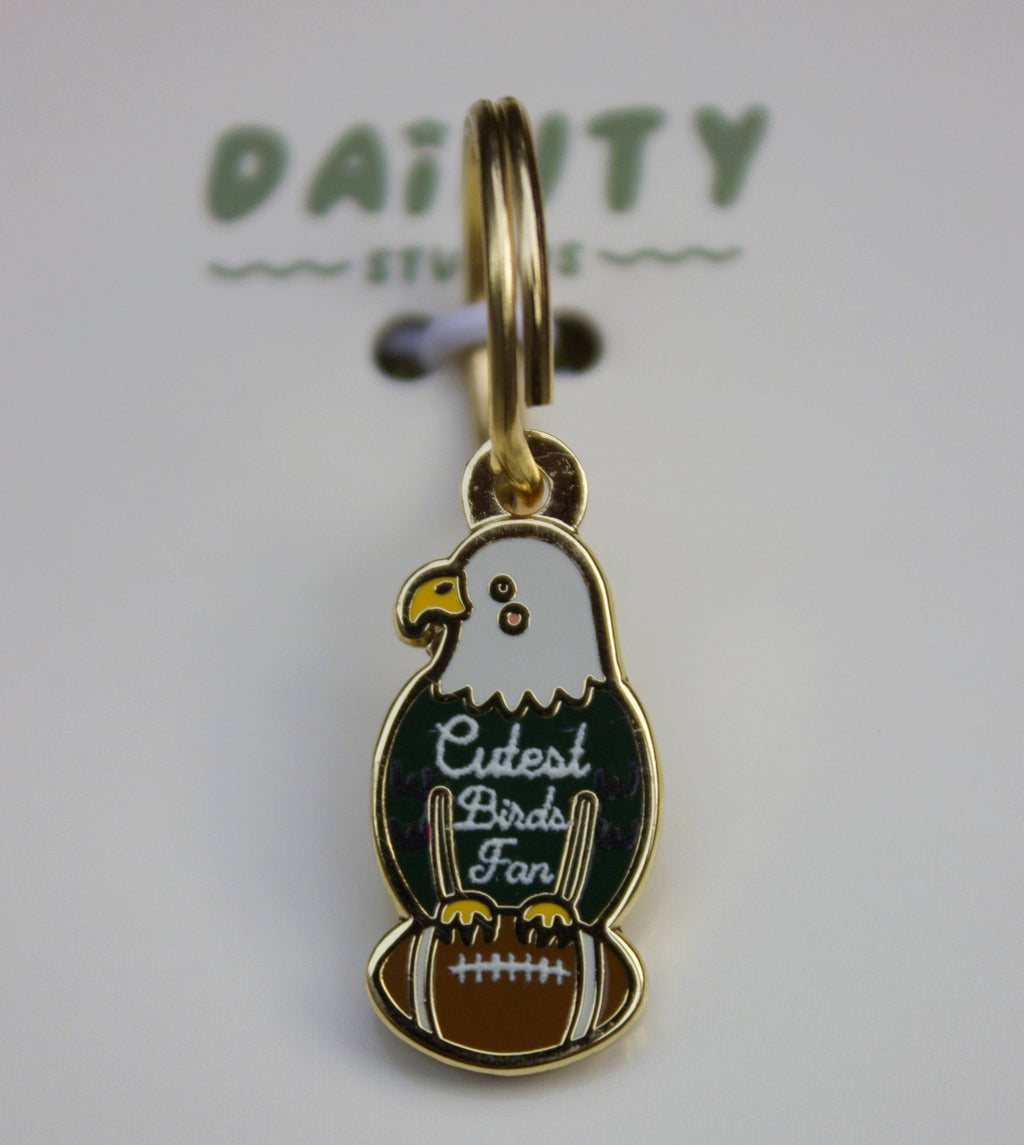 Cutest Birds Fan Eagle Pet Collar Charm
