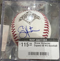 Shane Victorino Signed 08 WS Baseball