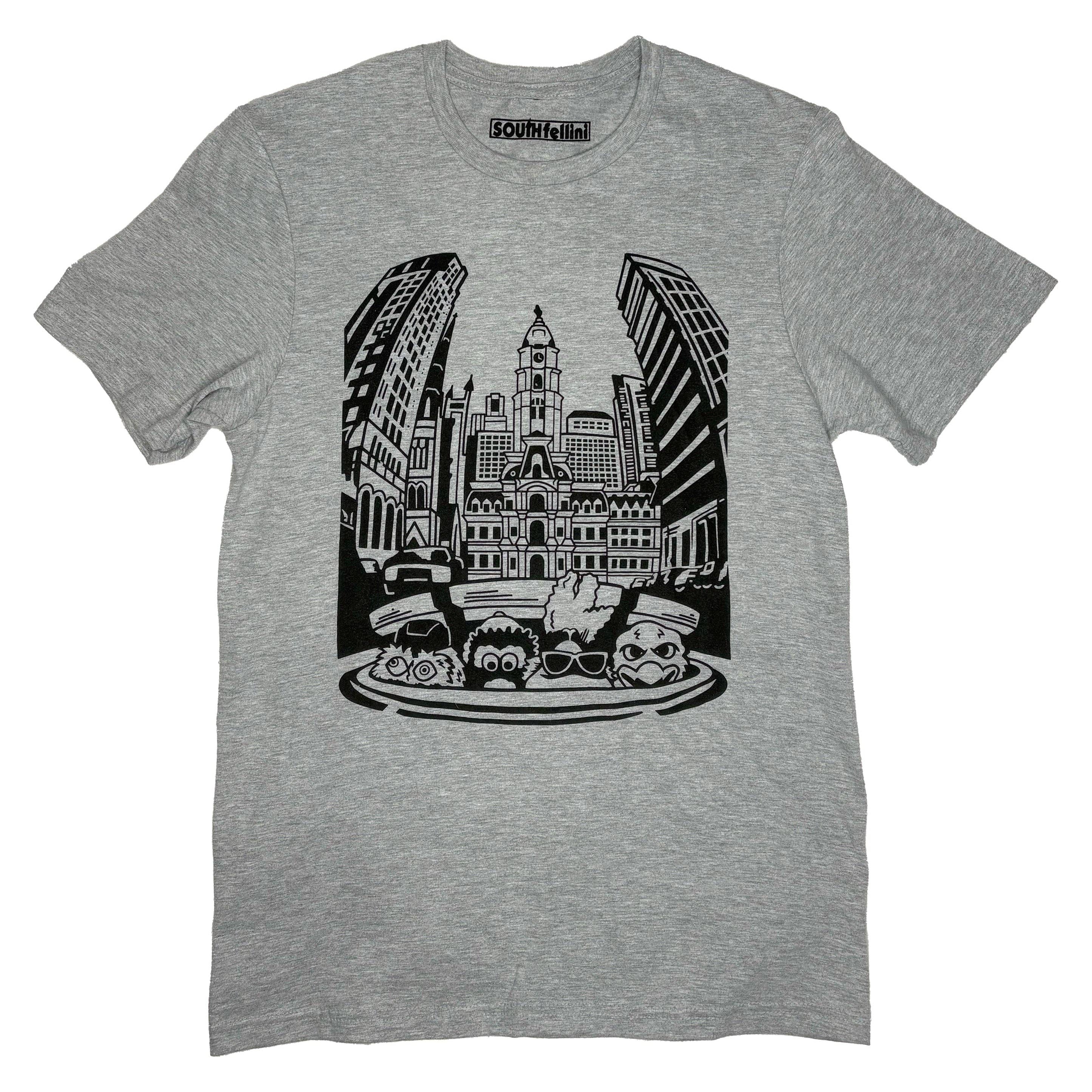 Mutant Mascots Tee Shirt (Grey)