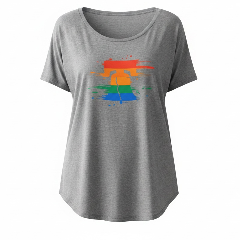 Grey Foley’s Bell Logo Tee - Women’s Cut