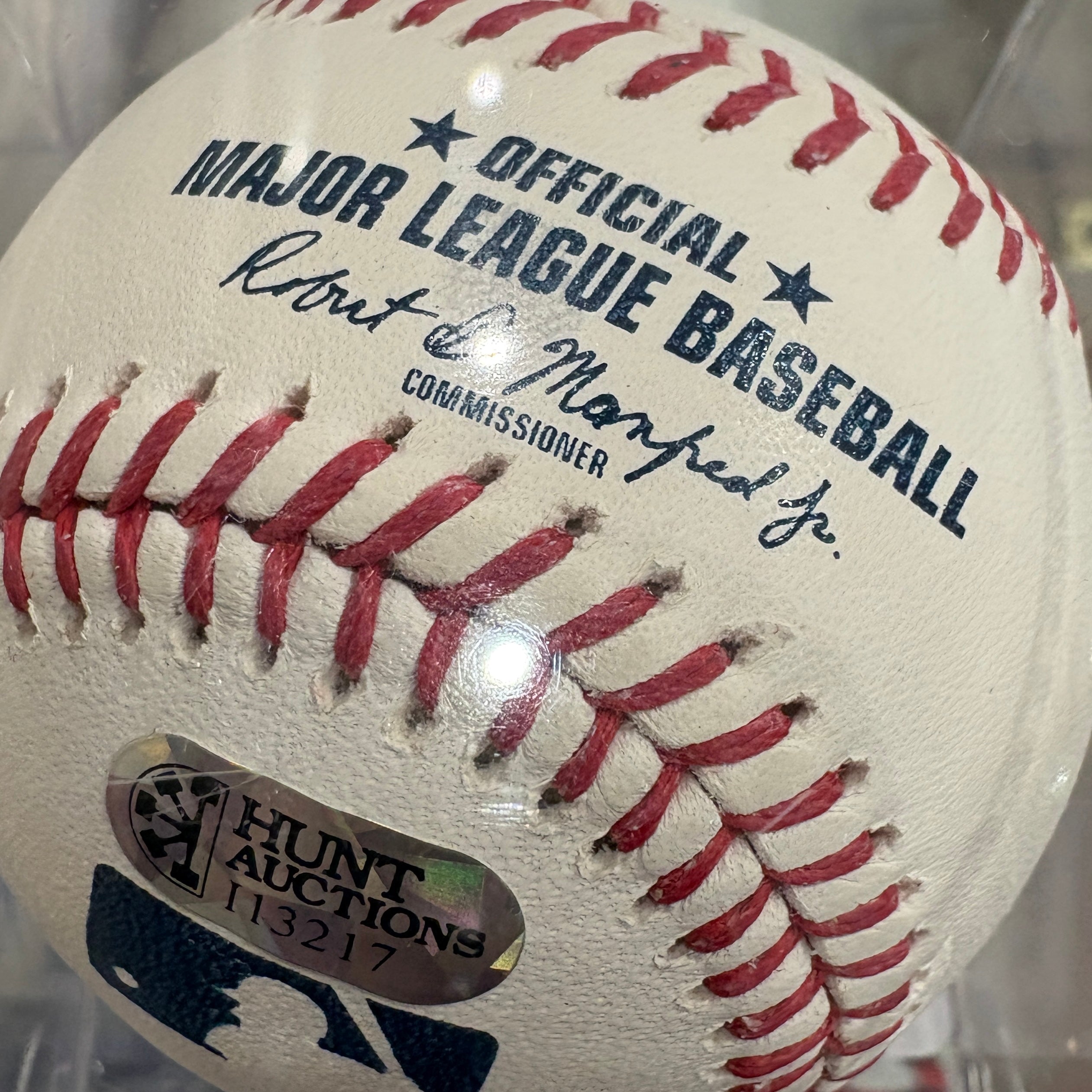 Jimmy Rollins Signed and 2007 NL MVP Inscribed Baseball