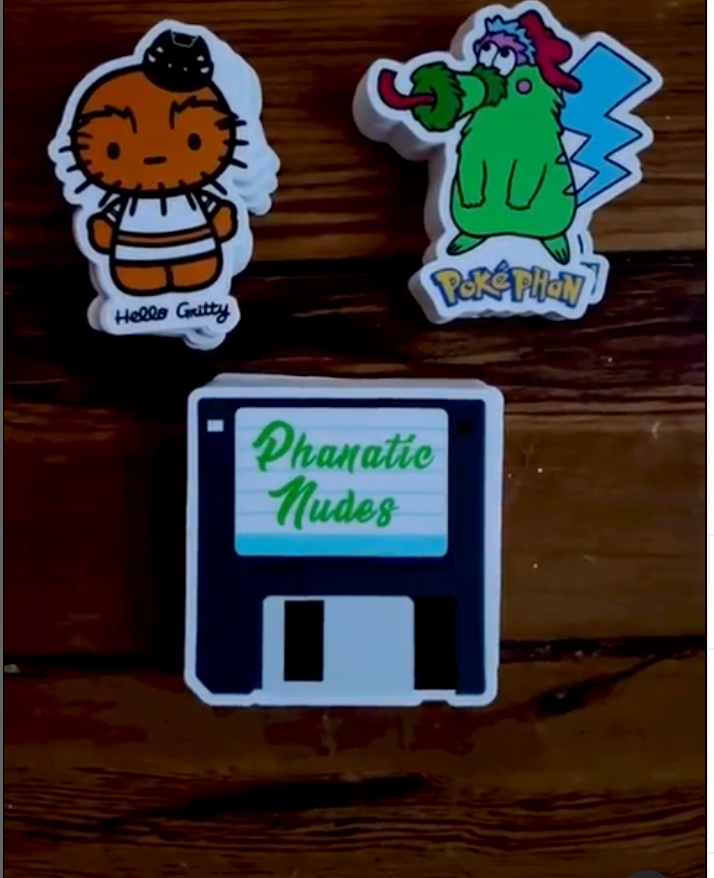 Floppy Disk Sticker