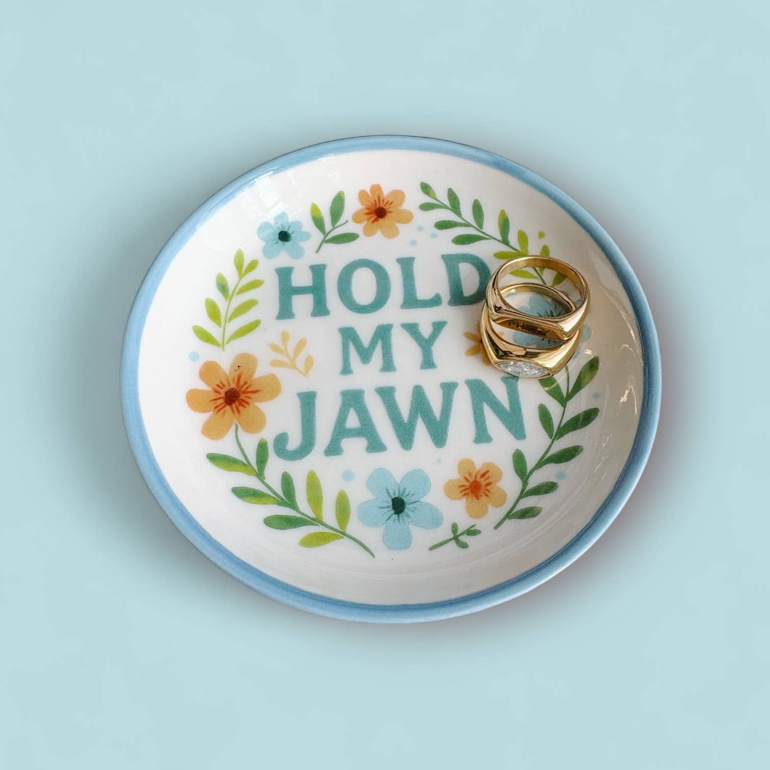 Hold My Jawn Ceramic Trinket Dish for Jewelry Philadelphia