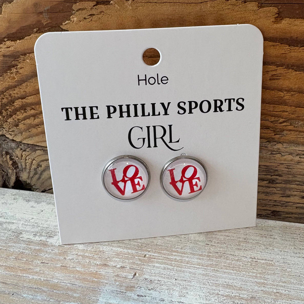Philadelphia LOVE Earrings