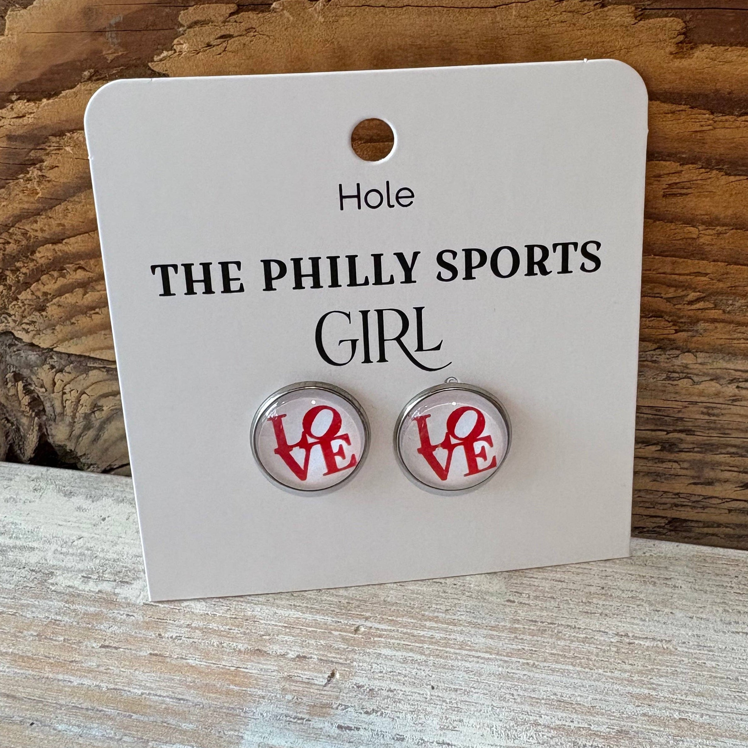 Philadelphia LOVE Earrings