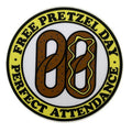Pretzel Day Sticker
