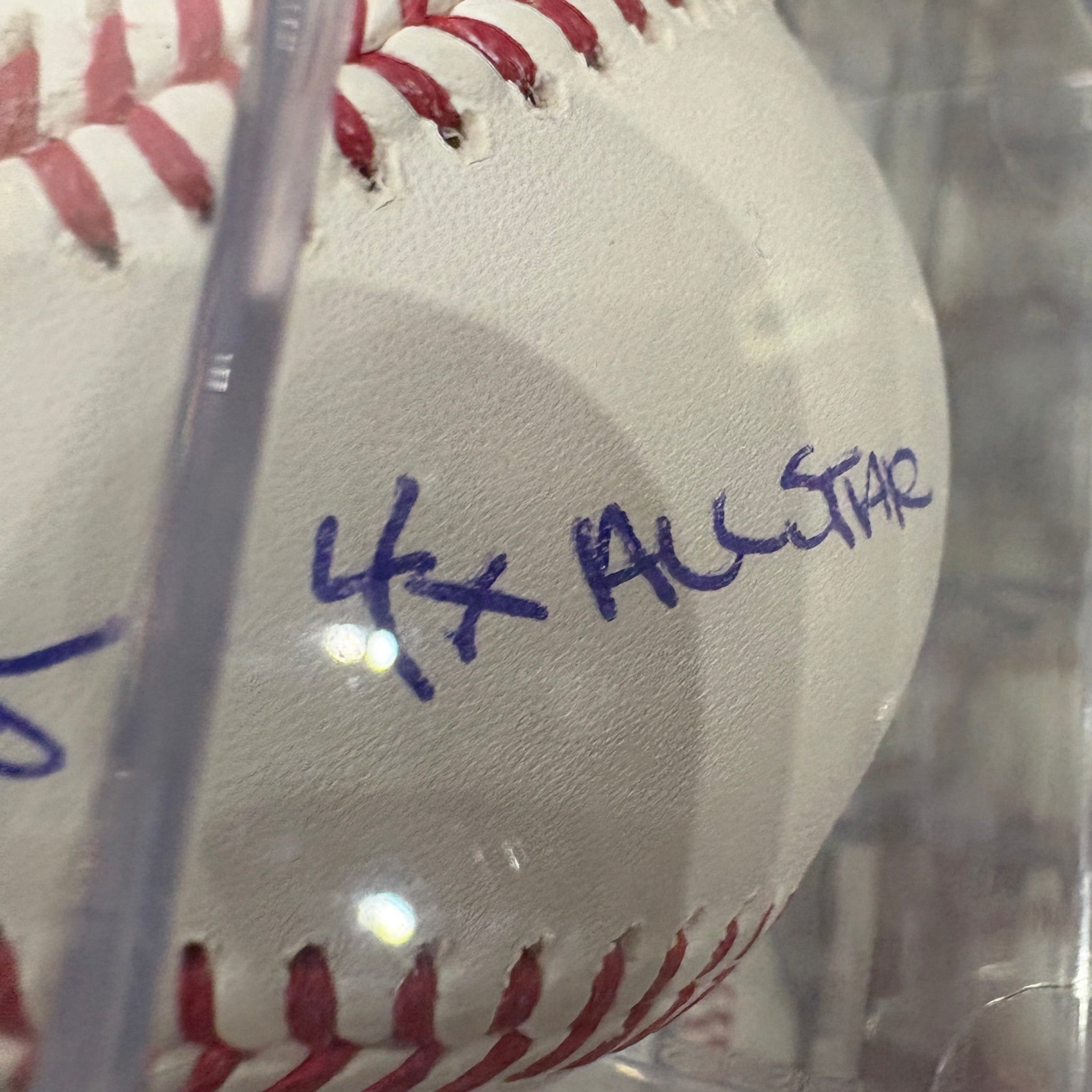Cole Hamels Signed and Multi-Inscribed Baseball