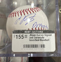 Jhoan Duran Signed and Durantula Inscribed Baseball