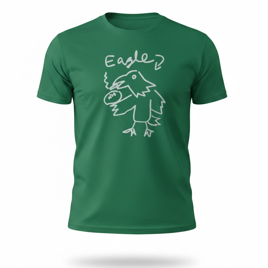 Sketchy Eagles Tee