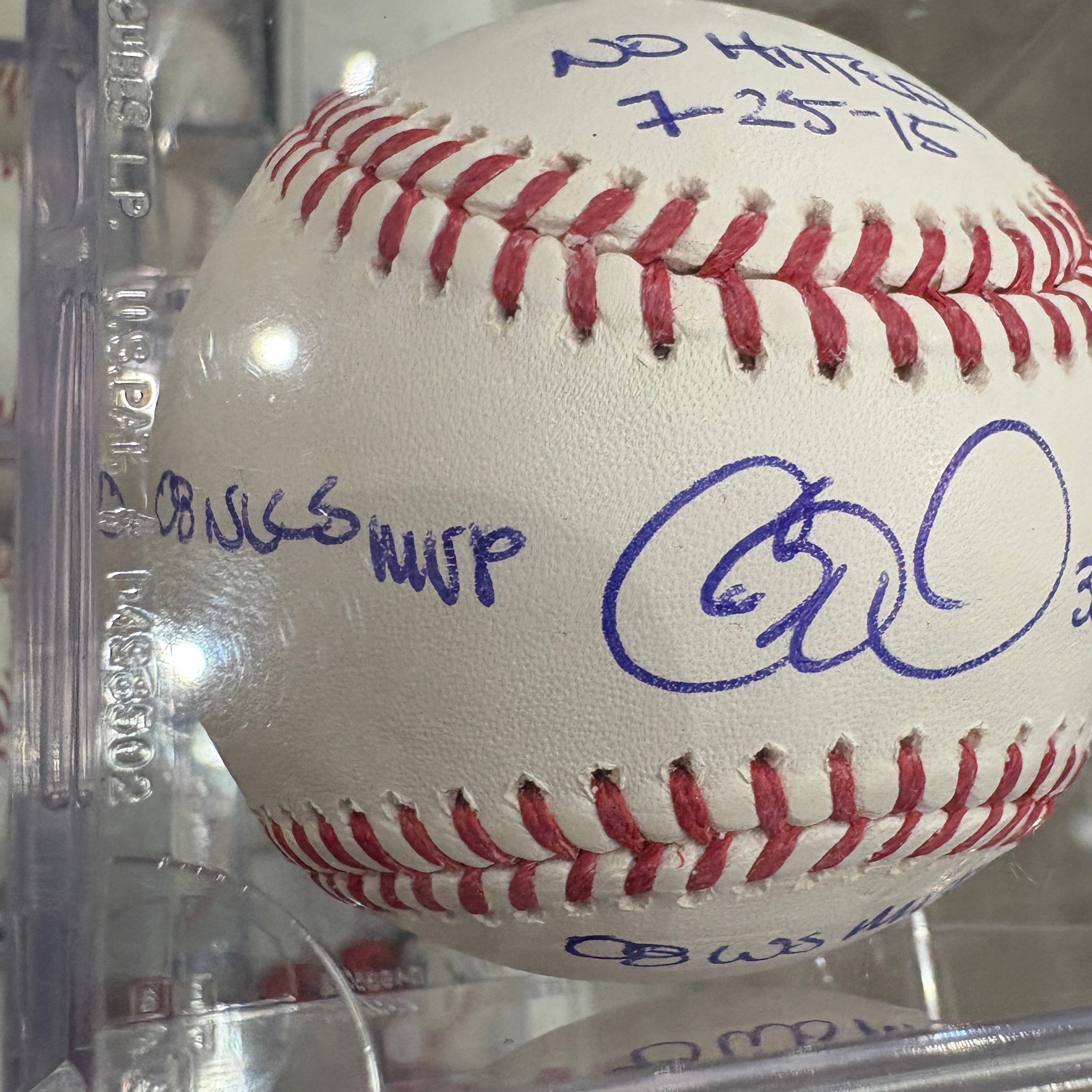 Cole Hamels Signed and Multi-Inscribed Baseball
