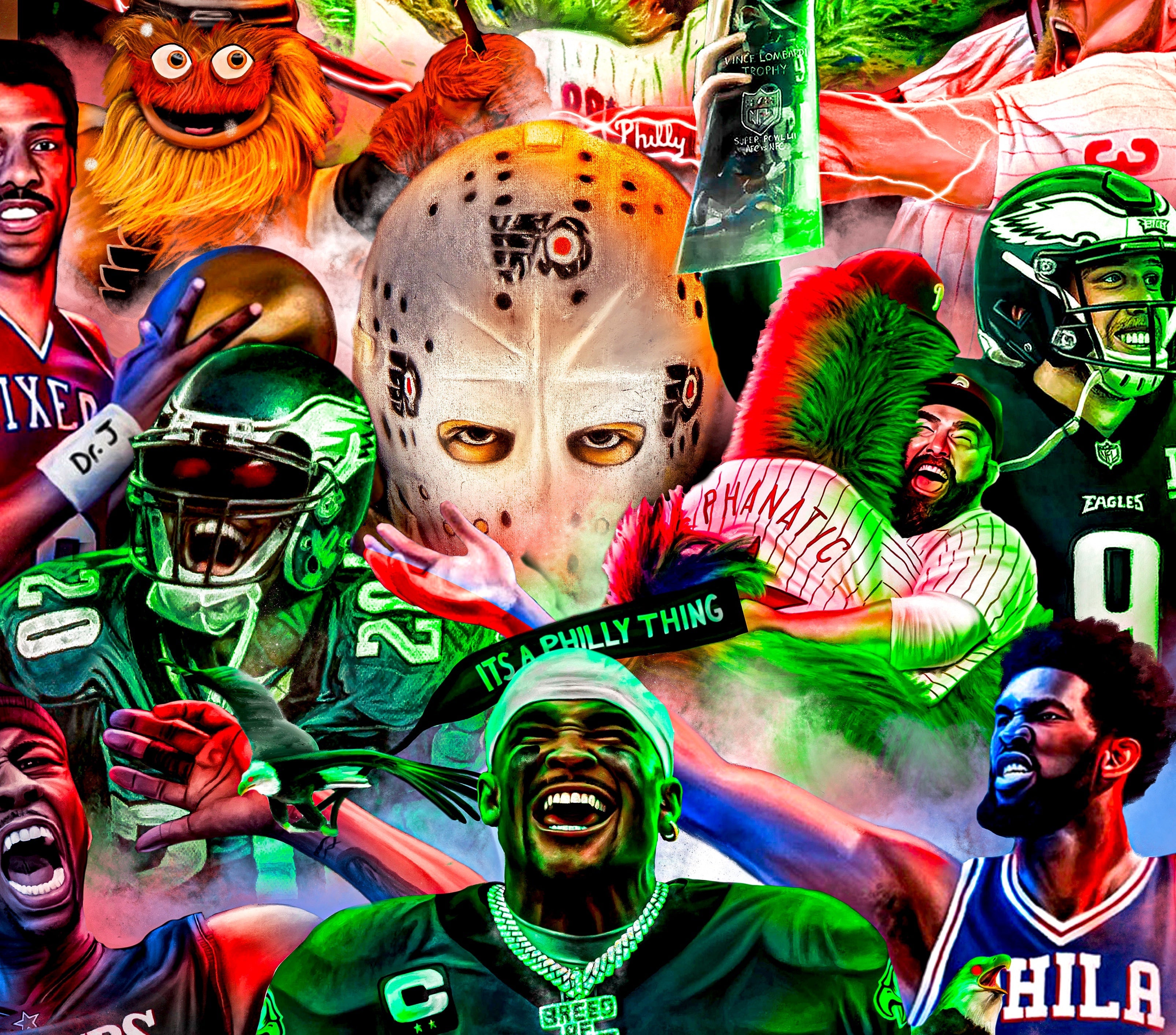 Philly Sports "Art With Energy"