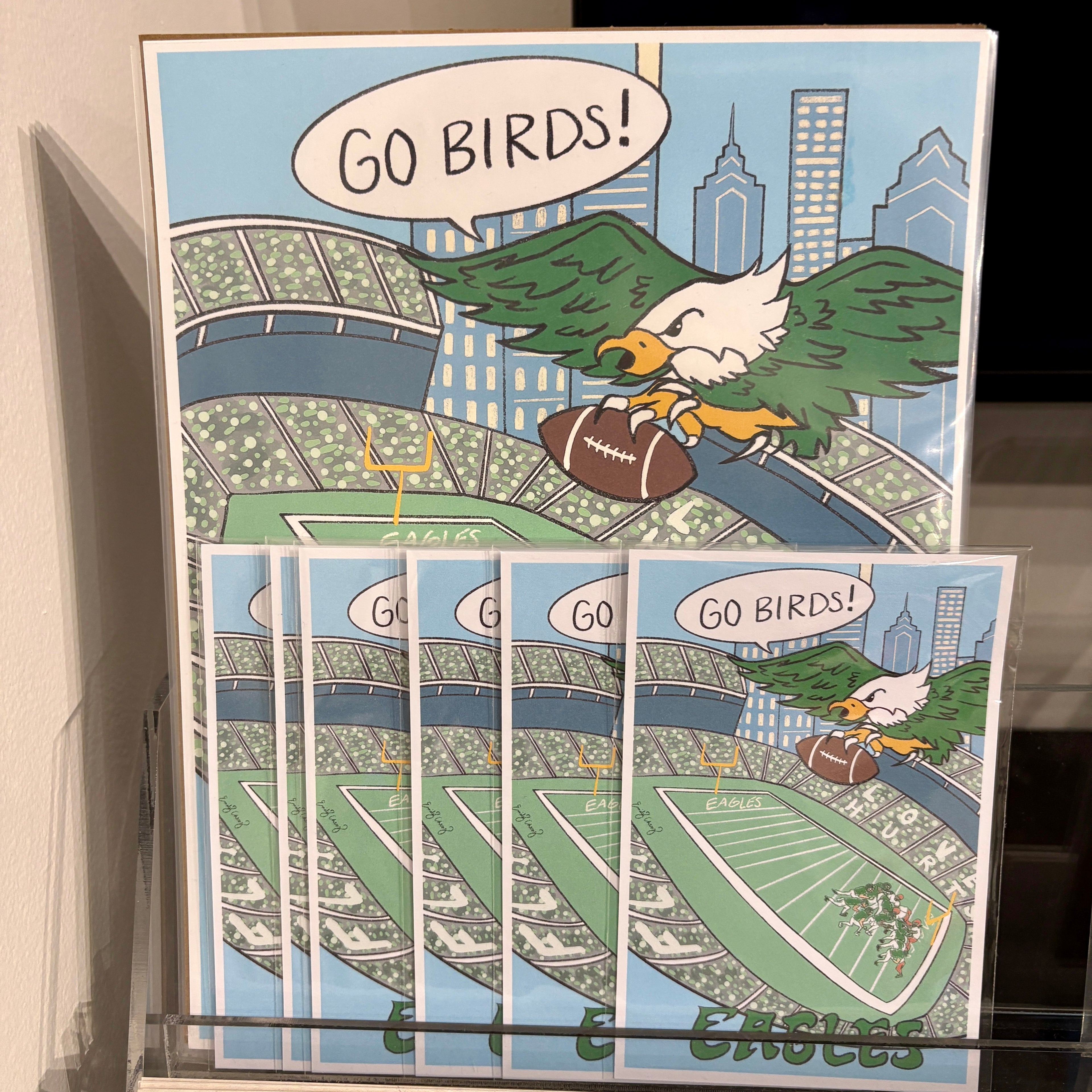 Go Birds Print