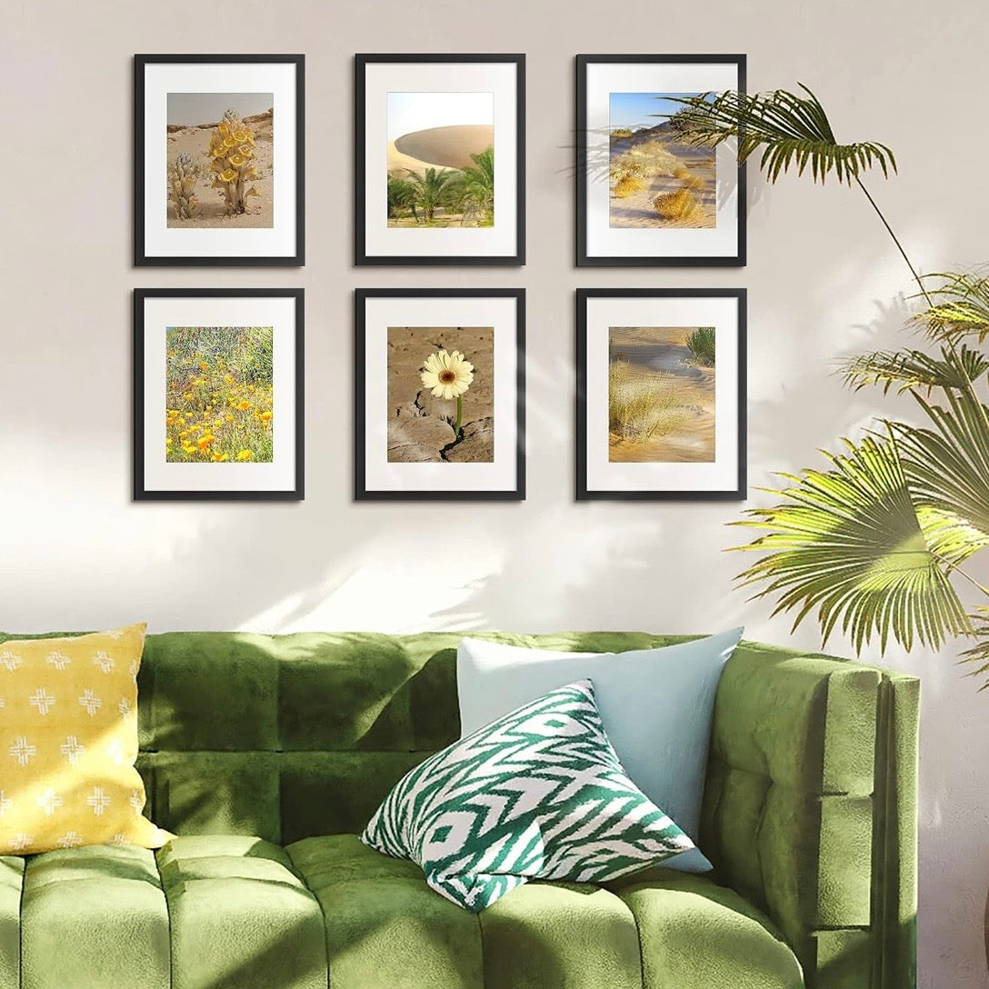 Art Print Frame, 11x14, also fits 8x10 with mat