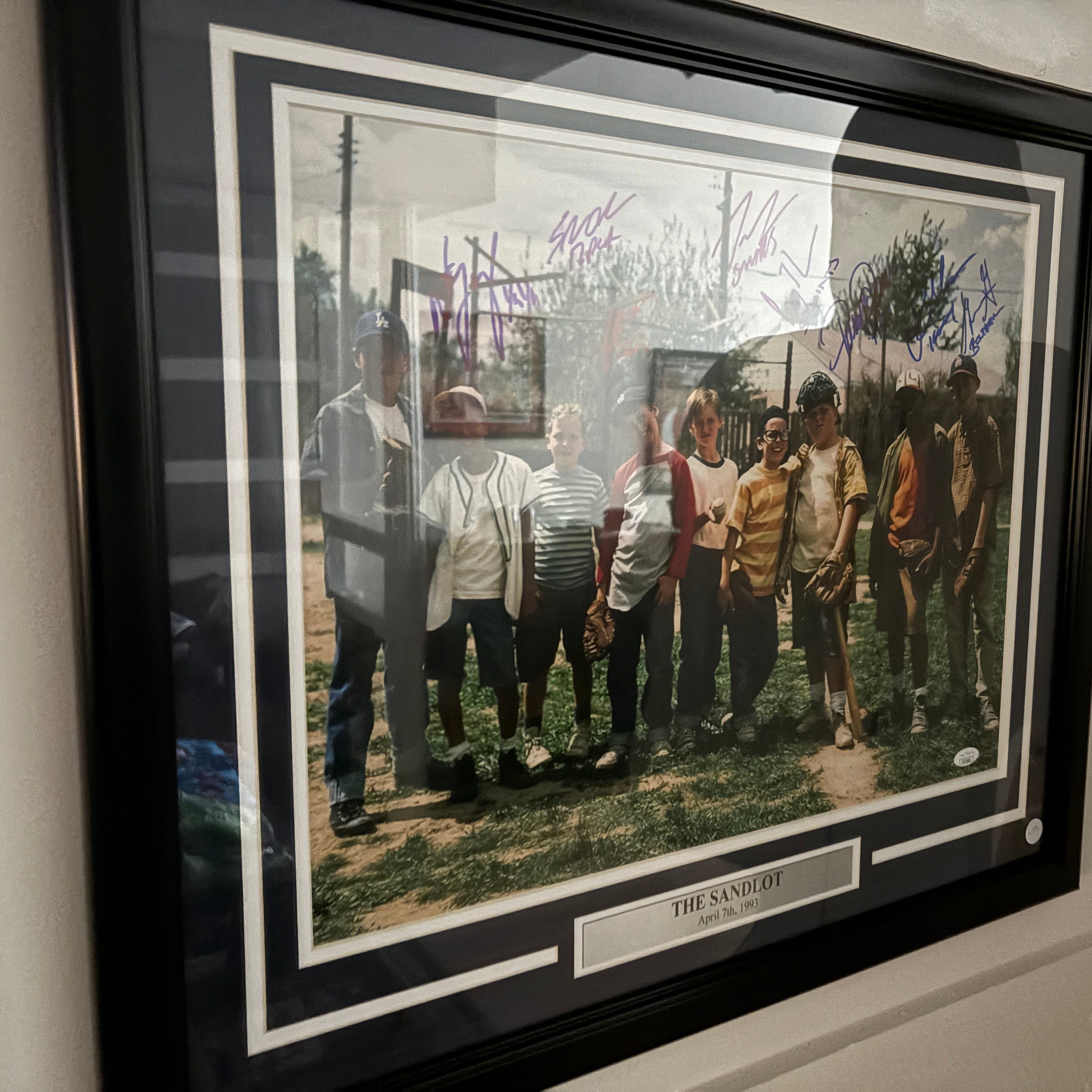 The Sandlot Multi Signed 16x20 Framed Photo