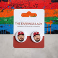 Kyle Schwarber Stud Earrings