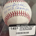 Steve Carlton Signed and ‘80 WS Champs Inscribed Baseball