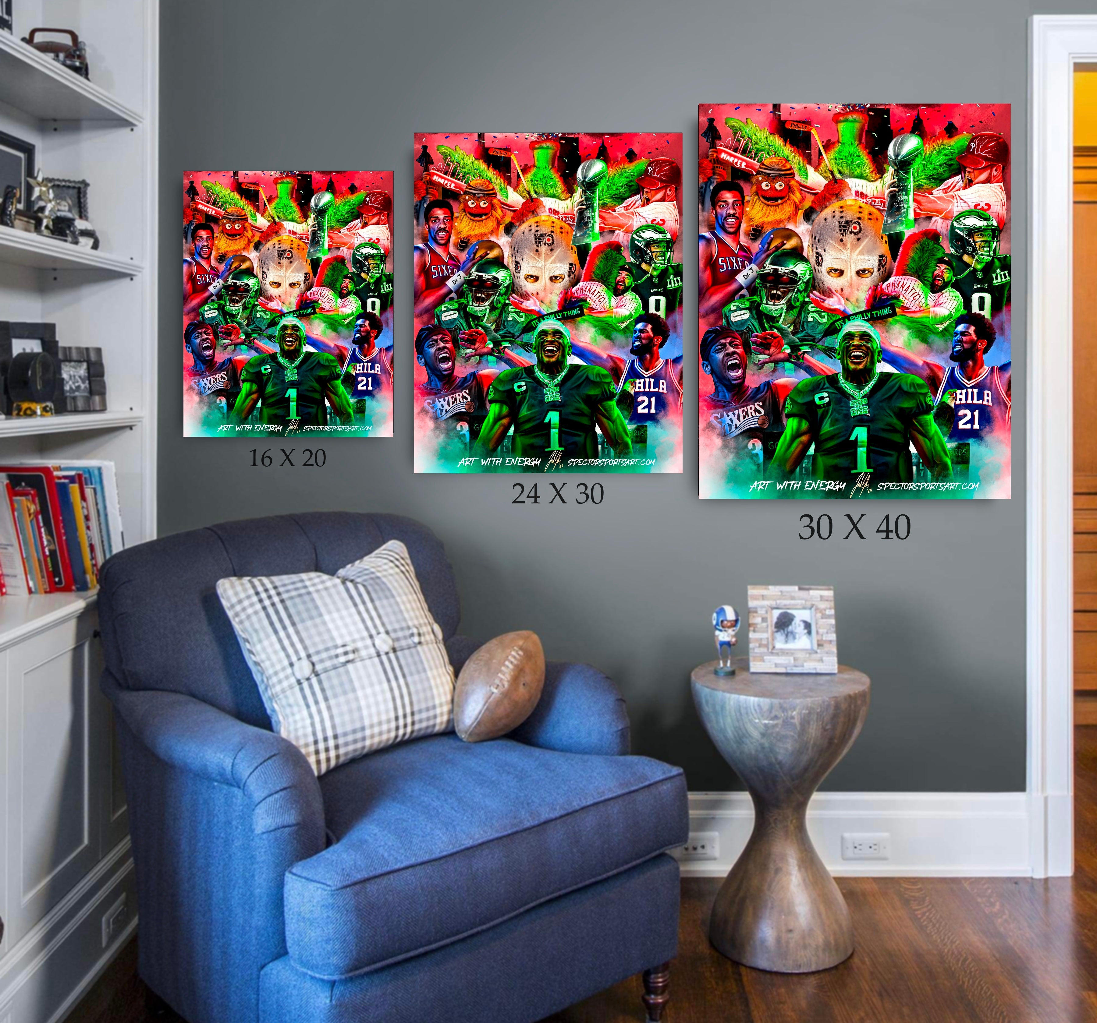 Philly Sports "Art With Energy"