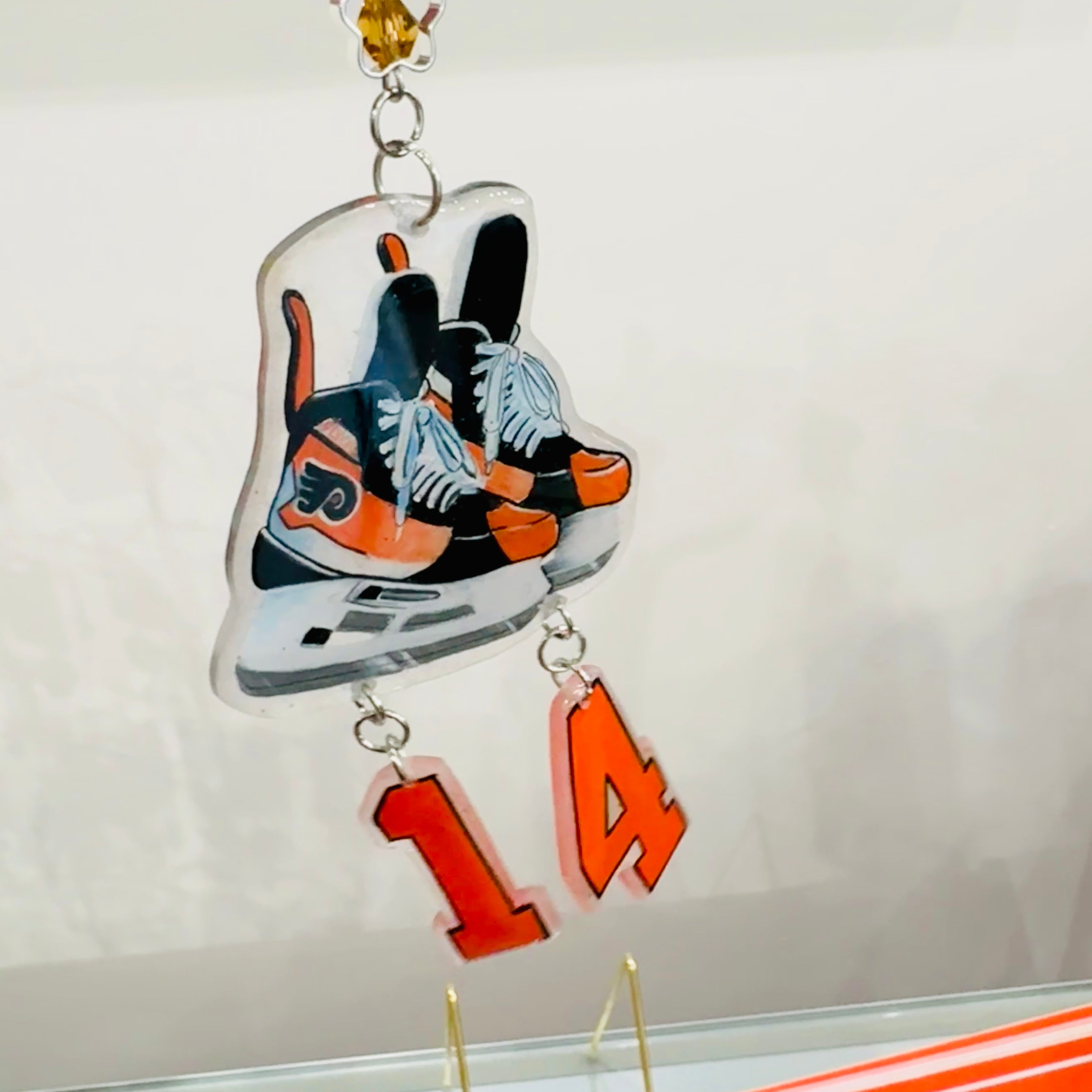 Flyers Player Keychain
