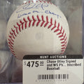 Chase Utley Signed and WS Ph... Inscribed Baseball