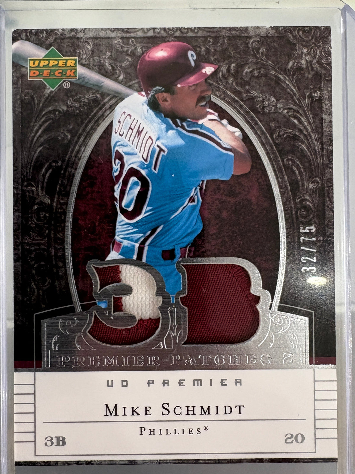 Mike Schmidt 2007 Ud Premier - Premier Patches - pp2ms