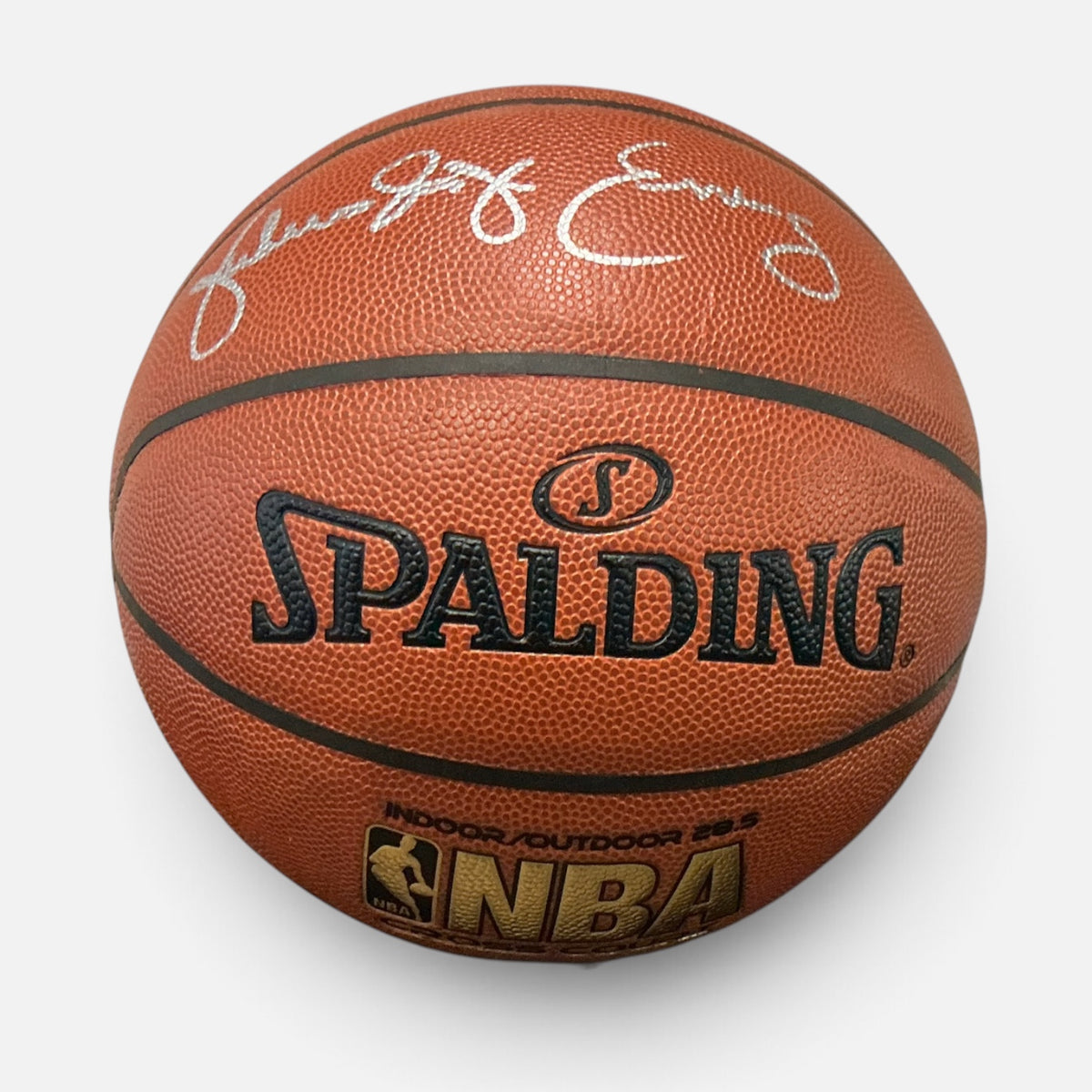 Julius Irving Signed Basketball