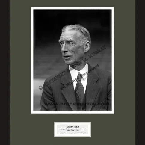 Connie Mack Portrait, ca. 1930 - Framed