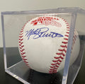 Mike Schmidt Signed 1980 World Series Logo Baseball