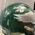 Jalen Carter Signed Kelly Green Philadelphia Eagles Mini Helmet