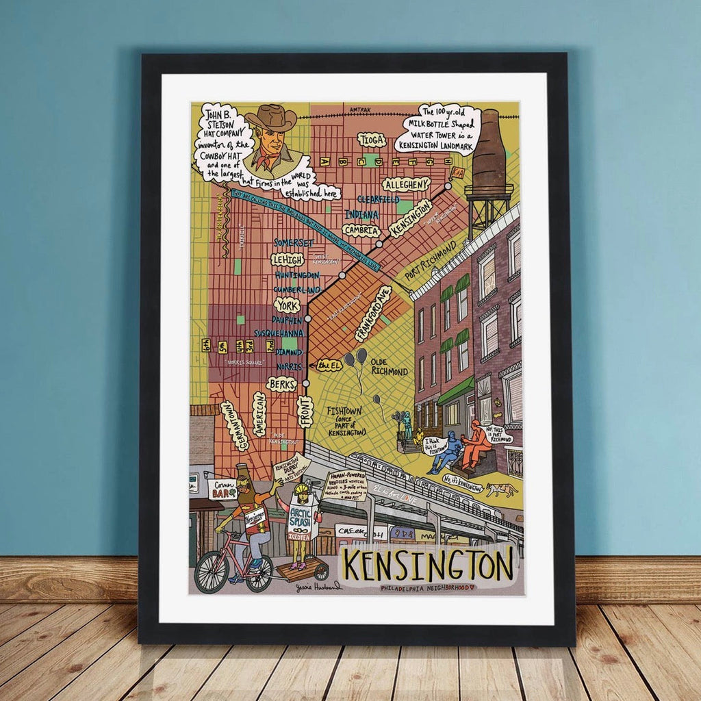 Map of Kensington