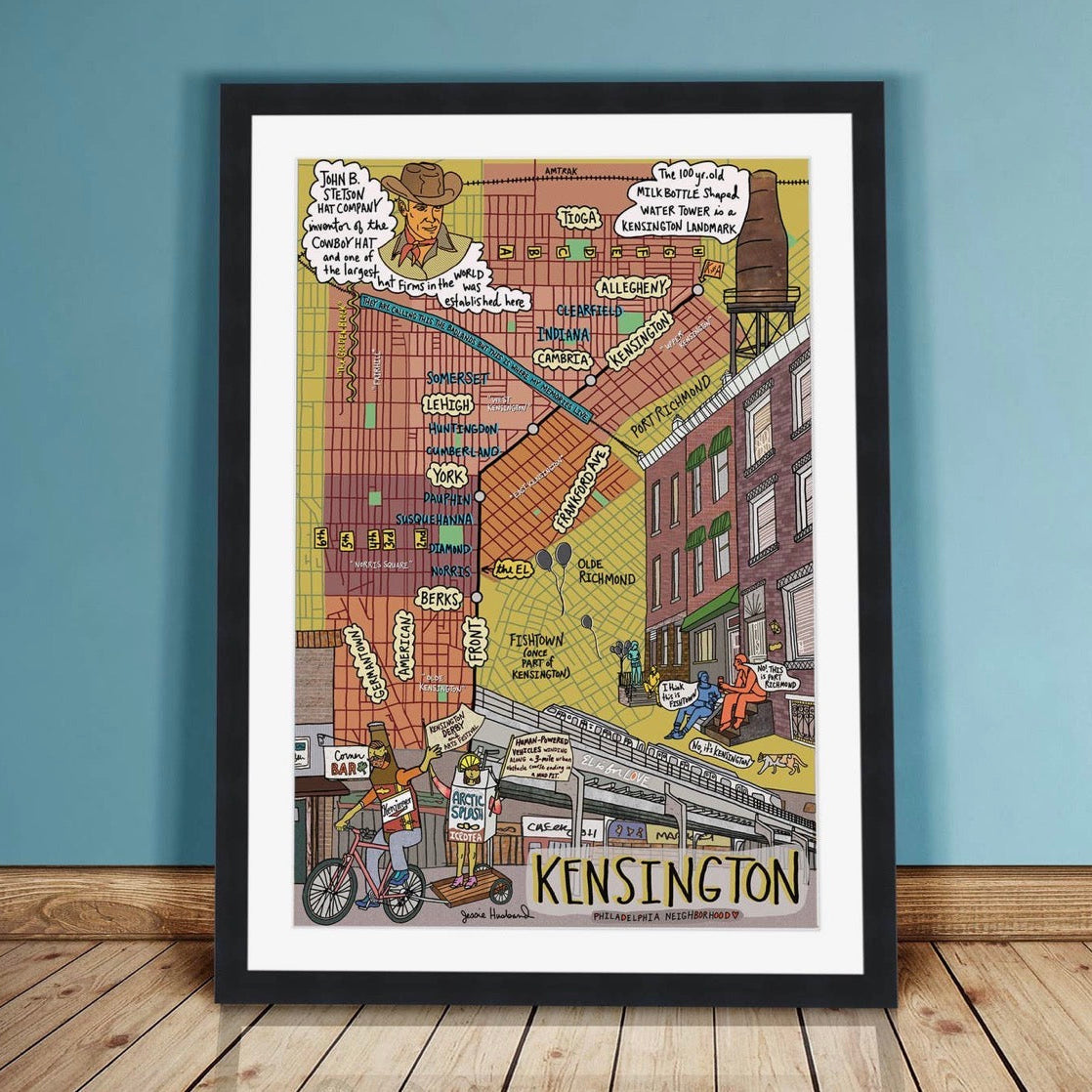 Map of Kensington