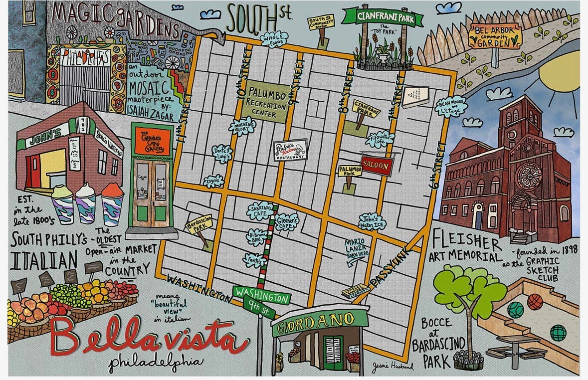 Map of Bella Vista