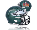 Jalen Carter Philadelphia Eagles Autographed Super Bowl LIX Champions Football Helmet