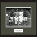 Lou Gehrig, Tris Speaker, Ty Cobb & Babe Ruth, c. 1928 - Framed