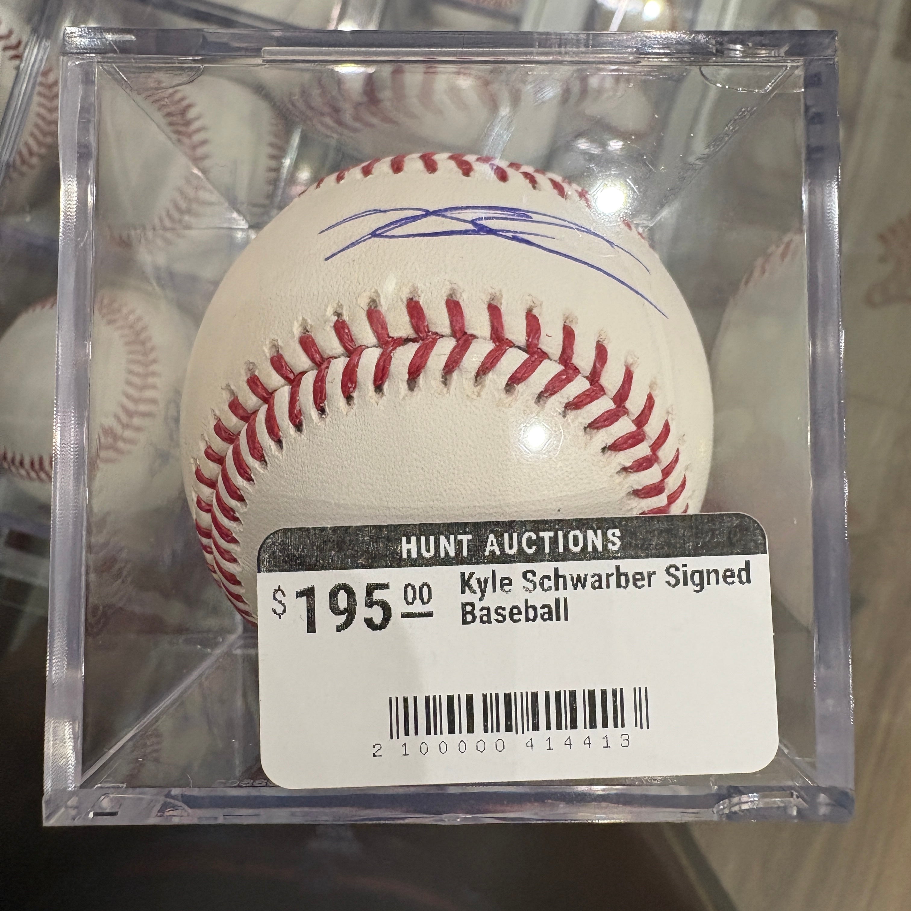 Kyle Schwarber Signed Baseball