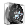 Tyson Foerster Autographed Philadelphia Flyers 2024 Stadium Series Hockey Game Model Puck