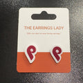 Phillies Retro Logo Stud Earrings