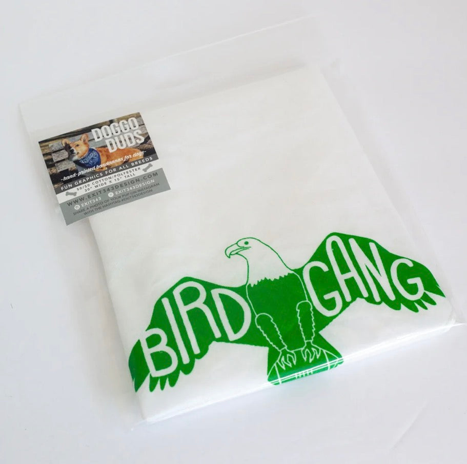 Dog Bandana - Bird Gang Eagle