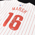Brandon Marsh Signed Phillies Jersey