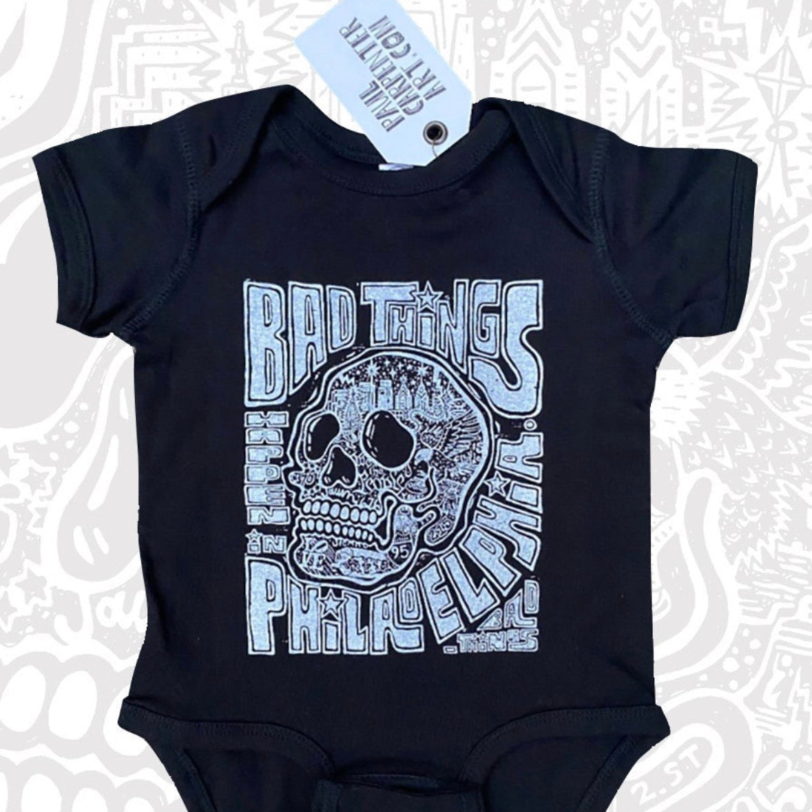 Bad Things Happen in Philadelphia Onesie