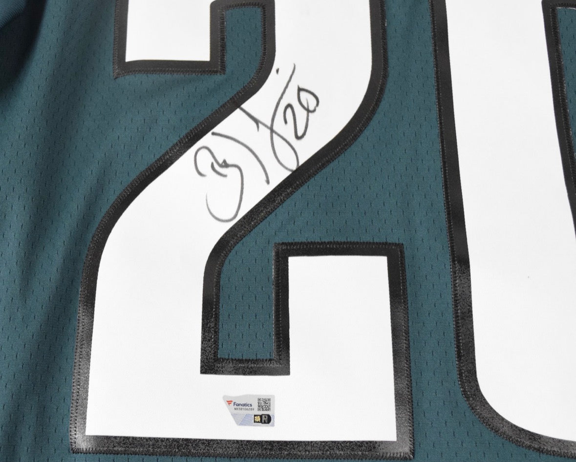 Brian Dawkins Signed Eagles Mitchell & Ness Jersey