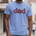 Philly Baseball Dad Tee - Powder Blue