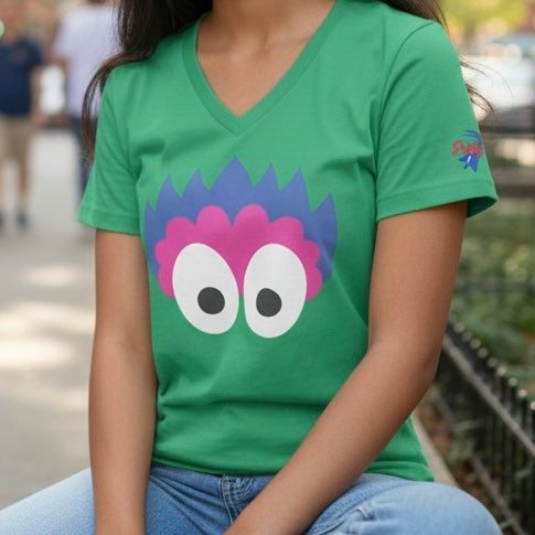 Phan Eyes Women’s V-Neck Tee