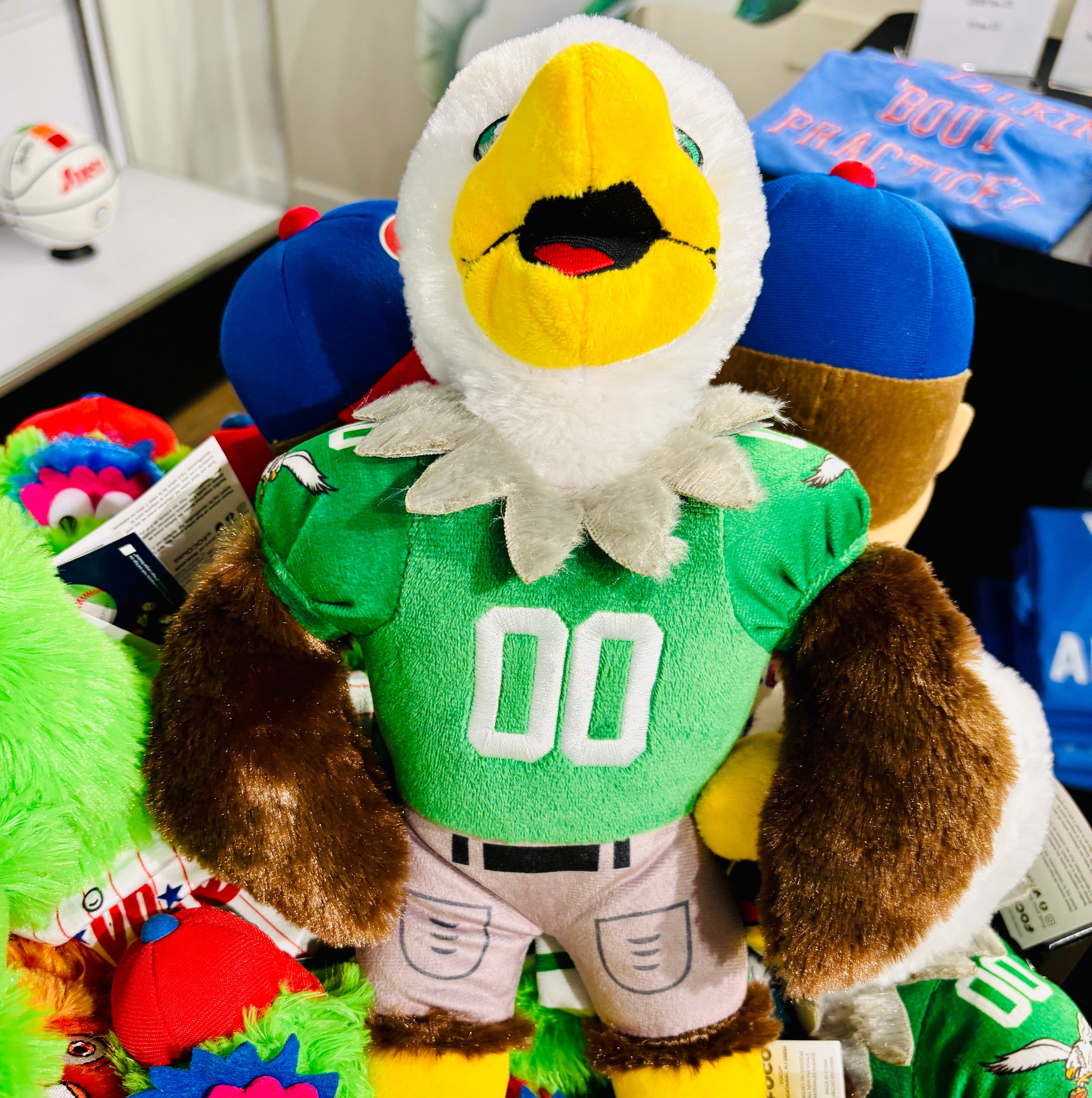 Philadelphia Eagles Retro Swoop 14" Plush