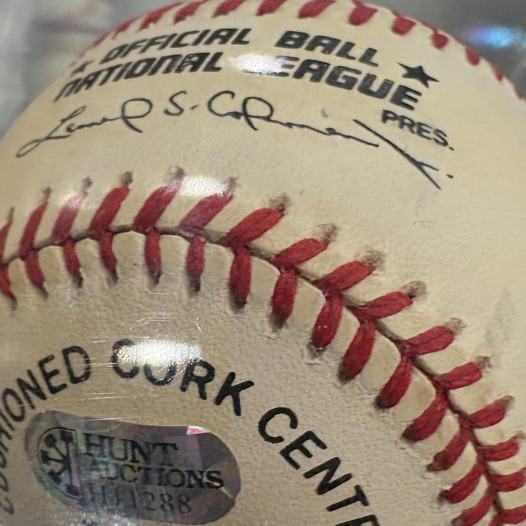 Tug McGraw Signed Baseball